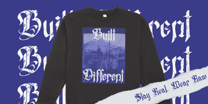 Westend Ridge Font Poster 10