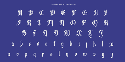 Westend Ridge Font Poster 12