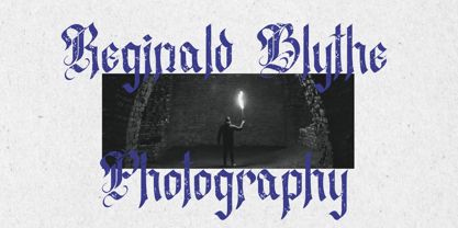 Westend Ridge Font Poster 8