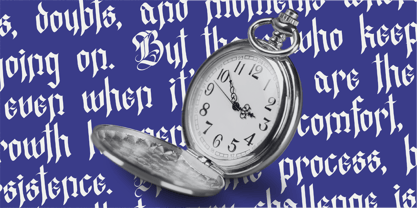 Westend Ridge Font Poster 5