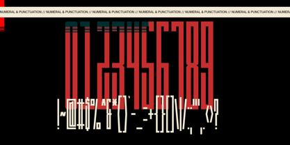 Honkenia Font Poster 7