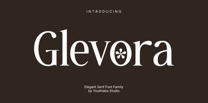 Glevora Font Poster 1