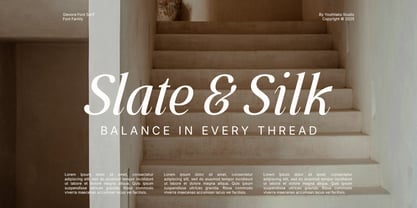 Glevora Font Poster 3