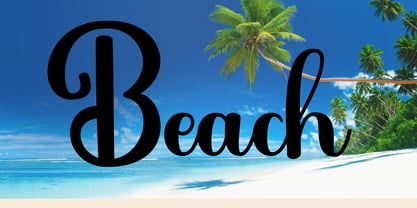 Disney Script Font Poster 2