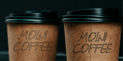 CF Kynero Streak Font Poster 8