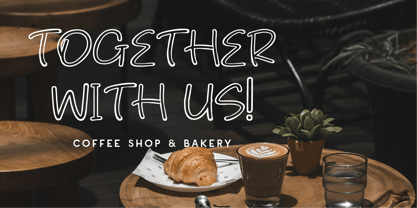 CF Kynero Streak Font Poster 3