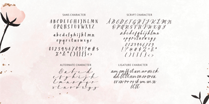 Dusty Garden Font Poster 9