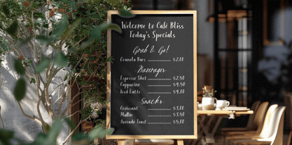 Dusty Garden Font Poster 4