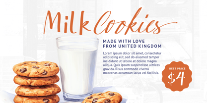 Dusty Garden Font Poster 6