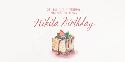 Dusty Garden Font Poster 7