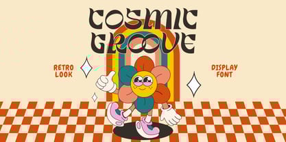 Golden Boogie Font Poster 2