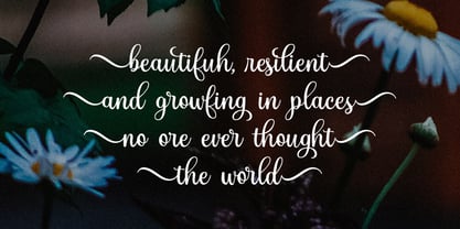 The Mountaine Font Poster 6