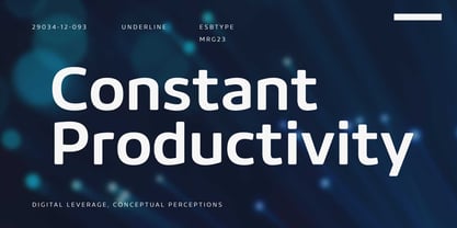 Digiva Font Poster 10