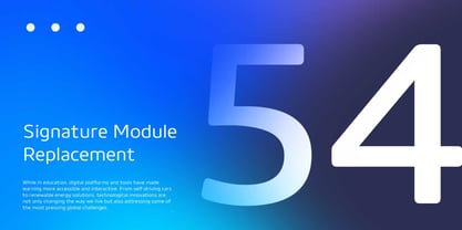 Digiva Font Poster 9