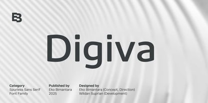 Digiva Font Poster 1