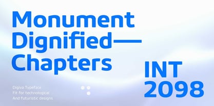 Digiva Font Poster 3