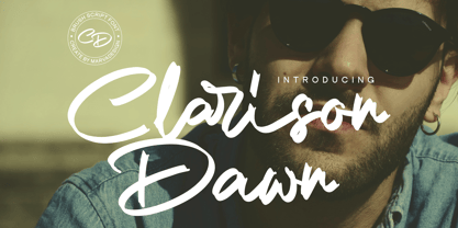 Clarison Dawn Font Poster 8