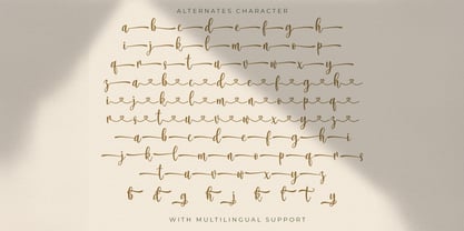 Britany Queens Font Poster 7