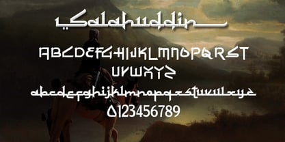 Salahuddin Font Poster 8