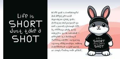 Moderni Font Poster 2
