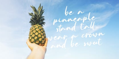 Anyer Beach Font Poster 6