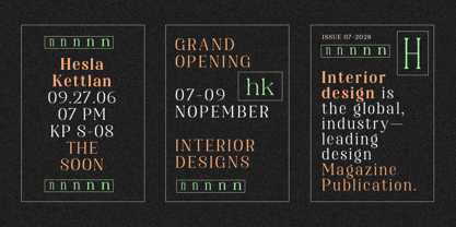 Gigestha Font Poster 11