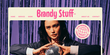 Kendali Font Poster 6