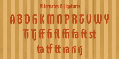 Kendali Font Poster 11