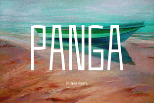 Panga Font Poster 1