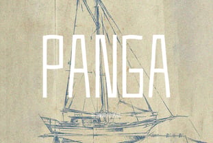 Panga Font Poster 2