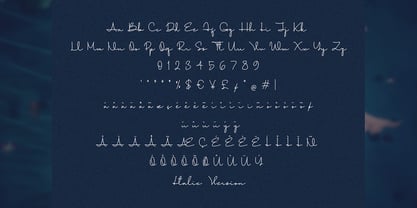 Healing Fairy Font Poster 7