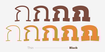 Romkhwan Font Poster 7