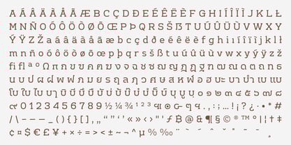 Romkhwan Font Poster 8