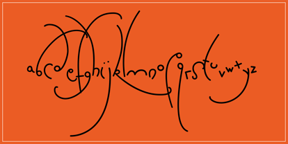 Flaccid Font Poster 4