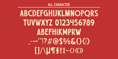 Trankco Font Poster 8