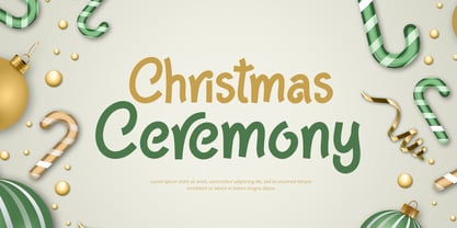 Christmeda Font Poster 4