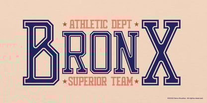 Capitan Playden Inline Font Poster 6