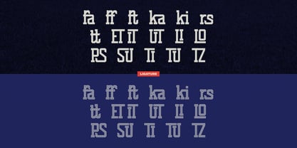 Capitan Playden Inline Font Poster 12