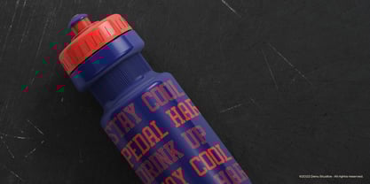 Capitan Playden Inline Font Poster 9