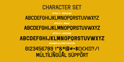 Super Touchdown Font Poster 5