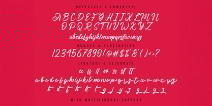 Angilla Denis Font Poster 7