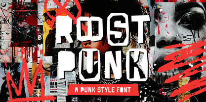 Roost Punk Font Poster 1