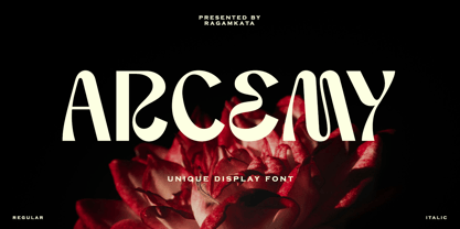 Arcemy Font Poster 1
