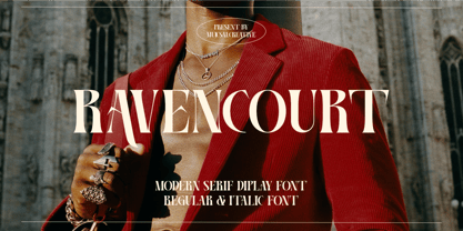 Ravencourt Font Poster 1
