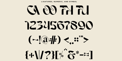 Croona Font Poster 13