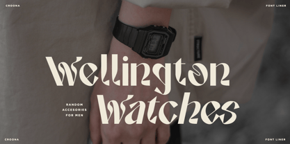 Croona Font Poster 5