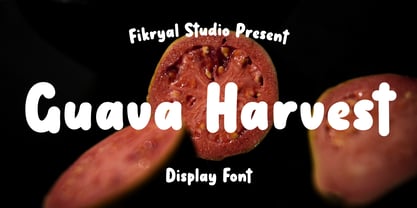 Guava Harvest Font Poster 1