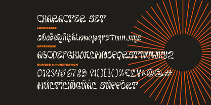 Liquid Wave Font Poster 5