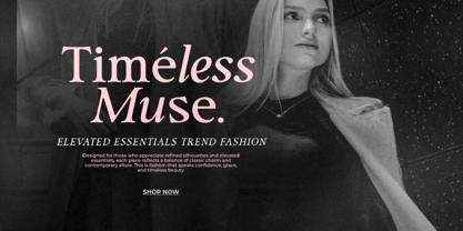 Pink Average Font Poster 2