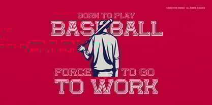 Absolute Glory Champ Font Poster 6